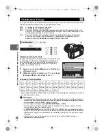 Предварительный просмотр 62 страницы Olympus E-600 Manuel D'Instructions