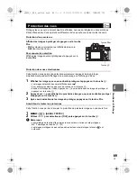 Предварительный просмотр 89 страницы Olympus E-600 Manuel D'Instructions