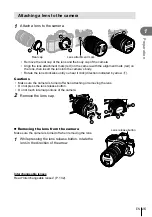 Предварительный просмотр 15 страницы Olympus E-M10 Mark II Instruction Manual