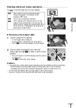 Предварительный просмотр 37 страницы Olympus E-M10 Mark II Instruction Manual