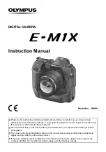 Preview for 1 page of Olympus E-M1X Instruction Manual