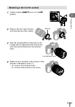 Предварительный просмотр 23 страницы Olympus E-M5 Mark III Instruction Manual