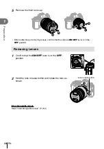 Предварительный просмотр 24 страницы Olympus E-M5 Mark III Instruction Manual