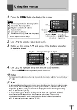 Предварительный просмотр 21 страницы Olympus E-PL2 Instruction Manual