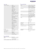 Preview for 2 page of Olympus E-PL5 1442 Specifications