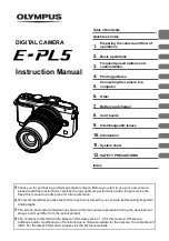 Preview for 1 page of Olympus E-PL5 Instruction Manual