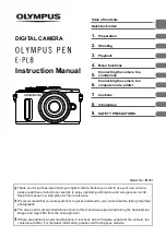 Olympus E-PL8 Instruction Manual preview