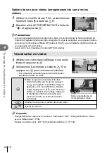 Предварительный просмотр 62 страницы Olympus E-PM1 Manuel D'Instructions