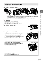 Предварительный просмотр 13 страницы Olympus E-PM2 Instruction Manual