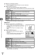 Предварительный просмотр 96 страницы Olympus E-PM2 Instruction Manual