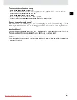 Preview for 49 page of Olympus E10 - CAMEDIA E 10 Digital Camera SLR Instructions Manual