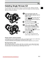 Preview for 53 page of Olympus E10 - CAMEDIA E 10 Digital Camera SLR Instructions Manual