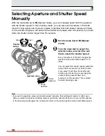 Preview for 78 page of Olympus E10 - CAMEDIA E 10 Digital Camera SLR Instructions Manual