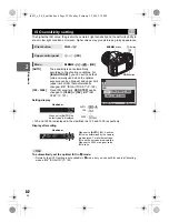 Предварительный просмотр 52 страницы Olympus E620 - Evolt 12.3MP Live MOS Digital SLR... Instruction Manual