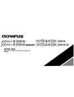 Предварительный просмотр 1 страницы Olympus Epic Zoom 80 CF Instructions Manual