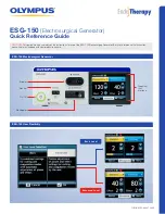 Предварительный просмотр 1 страницы Olympus ESG-150 Quick Reference Manual