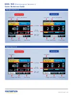 Предварительный просмотр 2 страницы Olympus ESG-150 Quick Reference Manual