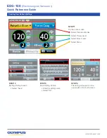 Предварительный просмотр 7 страницы Olympus ESG-150 Quick Reference Manual