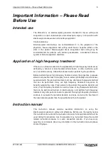 Preview for 7 page of Olympus ESG-400 Instructions Manual