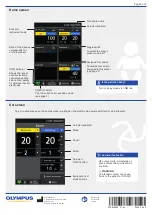 Предварительный просмотр 2 страницы Olympus ESG-410 Quick Reference Manual