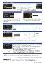 Предварительный просмотр 2 страницы Olympus EVIS EUS EU-ME3 Quick Start Manual