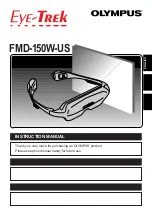 Olympus Eye-Trek FMD-150W-US Instruction Manual preview