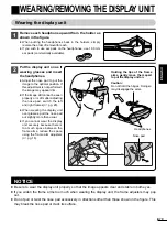 Preview for 15 page of Olympus Eye-Trek FMD-250W Instruction Manual