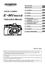 Olympus EZ-M1240 Instruction Manual preview