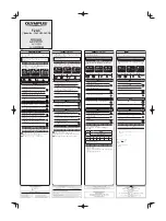 Предварительный просмотр 1 страницы Olympus F-2AC Instructions