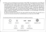 Preview for 3 page of Olympus F280 Instructions Manual