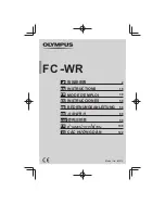 Preview for 1 page of Olympus FC-WR Instructions Manual