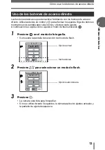 Preview for 13 page of Olympus FE 100 - 4MP Digital Camera Manual Avanzado