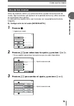 Preview for 15 page of Olympus FE 100 - 4MP Digital Camera Manual Avanzado