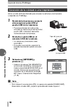 Preview for 58 page of Olympus FE 100 - 4MP Digital Camera Manual Avanzado