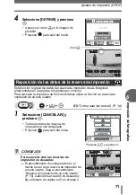 Preview for 71 page of Olympus FE 100 - 4MP Digital Camera Manual Avanzado