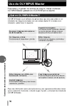 Preview for 74 page of Olympus FE 100 - 4MP Digital Camera Manual Avanzado