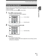 Предварительный просмотр 13 страницы Olympus FE-100 Advanced Manual