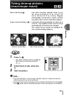 Предварительный просмотр 31 страницы Olympus FE-100 Advanced Manual