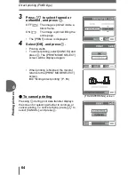 Предварительный просмотр 64 страницы Olympus FE-100 Advanced Manual