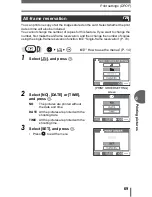 Предварительный просмотр 69 страницы Olympus FE-100 Advanced Manual