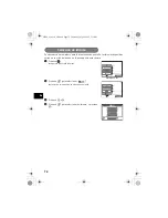 Предварительный просмотр 72 страницы Olympus FE 110 - Digital Camera - 5.0 Megapixel Basic Manual