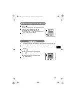 Предварительный просмотр 97 страницы Olympus FE 110 - Digital Camera - 5.0 Megapixel Basic Manual