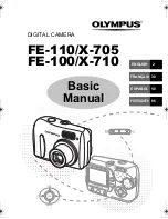 Preview for 1 page of Olympus FE-110/X-705 Basic Manual