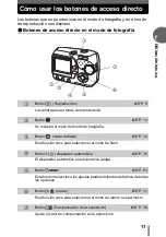 Preview for 11 page of Olympus FE 115 - Digital Camera - 5.0 Megapixel (Spanish) Manual Avanzado