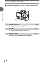 Preview for 12 page of Olympus FE 115 - Digital Camera - 5.0 Megapixel (Spanish) Manual Avanzado