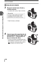 Preview for 26 page of Olympus FE 115 - Digital Camera - 5.0 Megapixel (Spanish) Manual Avanzado