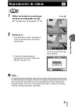 Preview for 43 page of Olympus FE 115 - Digital Camera - 5.0 Megapixel (Spanish) Manual Avanzado