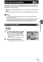 Preview for 47 page of Olympus FE 115 - Digital Camera - 5.0 Megapixel (Spanish) Manual Avanzado