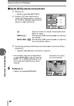 Preview for 62 page of Olympus FE 115 - Digital Camera - 5.0 Megapixel (Spanish) Manual Avanzado