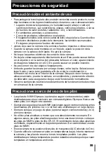 Preview for 99 page of Olympus FE 115 - Digital Camera - 5.0 Megapixel (Spanish) Manual Avanzado